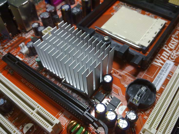 Foxconn WinFast 6100K8MA-RS - ремонт и доработка | ROM.by