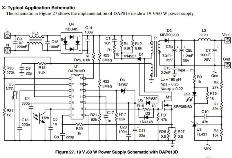 dap013f схема включения