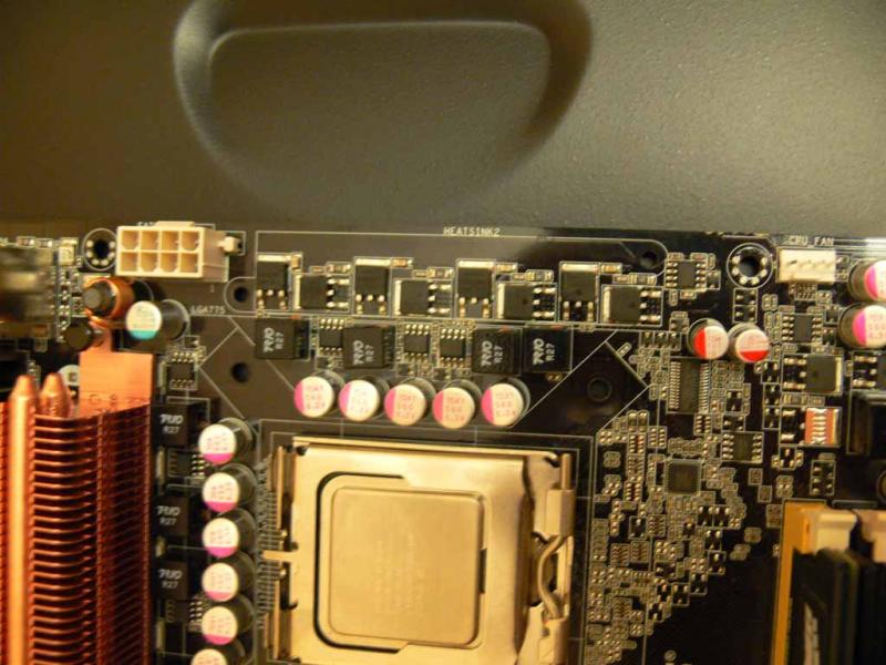 P5K Deluxe (не заводится, похоже спалил мосфеты) | ROM.by