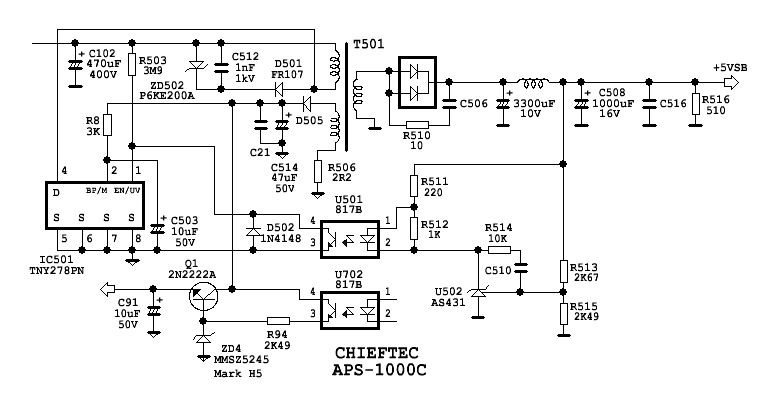 chieftec aps-550s схема