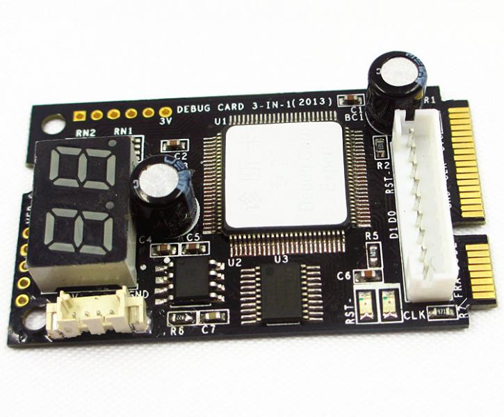 Пост карта Mini PCI-E ELPC LPC+COMPAL lite для ноутбуков POST карты , сокет тестеры
