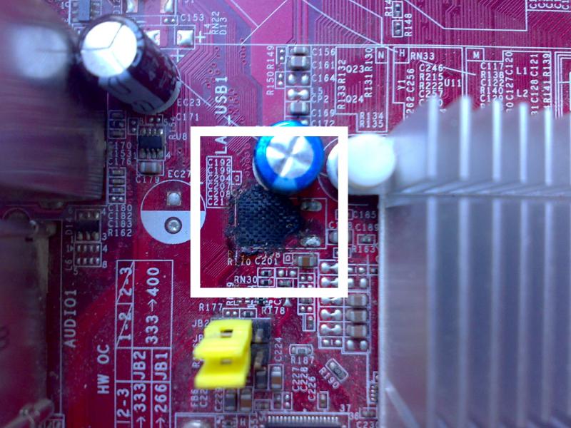 Сгорел полевой транзистор на MSI P45 Neo-F | ROM.by