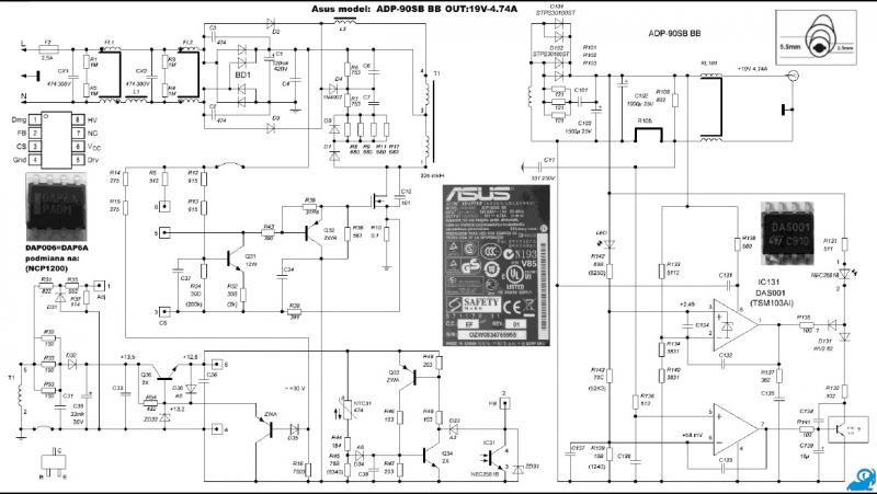 Ремонт БП Delta (ADP-90SB BB) От Ноутбука, Подскажите. | ROM.By.