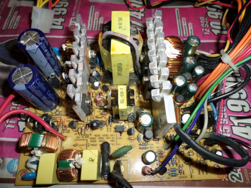 Thermaltake XP 550 NP ШИМ UC3843B супервизор HY-510N | ROM.by